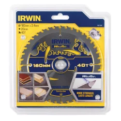 Piła tarczowa WELDTEC do pilarek ręcznych 160mm/40T IRWIN