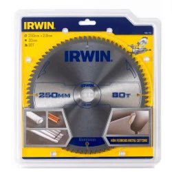 Piła tarczowa do aluminium ALU 250mm/80Tx30mm IRWIN