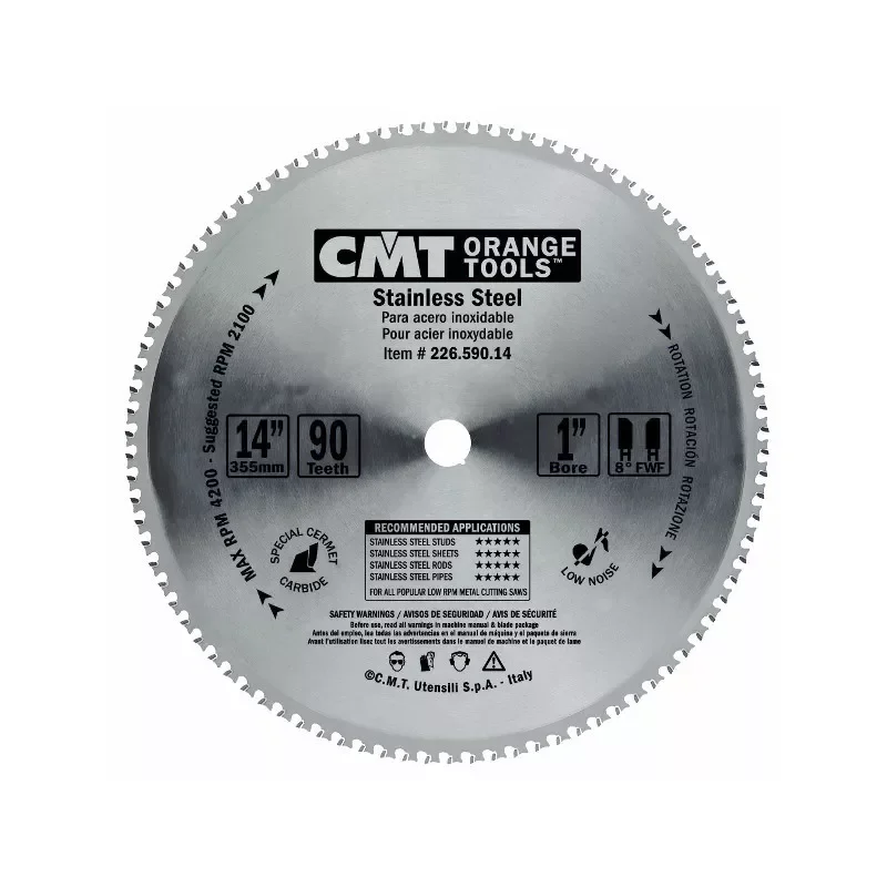 226.540.06H Piła HM D160 F20 Z40 K1,8/1,4 TCG do stali nierdzewnej