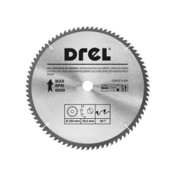 Piła tarczowa do drewna 250 mm x 80 T CON-TCT-2508 Condor