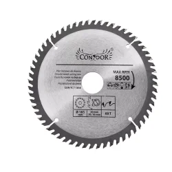 Piła tarczowa do drewna: 185 mm x 60 T CON-TCT-1856 Condor