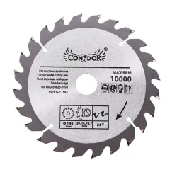 Piła tarczowa do drewna: 140 mm x 24 T CON-TCT-1402 Condor*