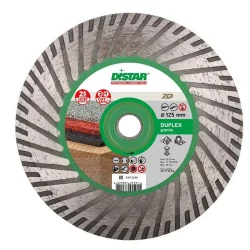 Tarcza diamentowa Turbo Duplex granite 1A1R 125x2,8x8x22,23/M14F DISTAR 7D  do cięcia, szlifowania i fazowania podczas odróbki g