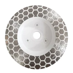 Tarcza diamentowa szlifująca "plaster miodu" 100 100mm DGM-S Hard Ceramics 100/M14  DISTAR 5D  przeznaczona do obróbki krawędzi,