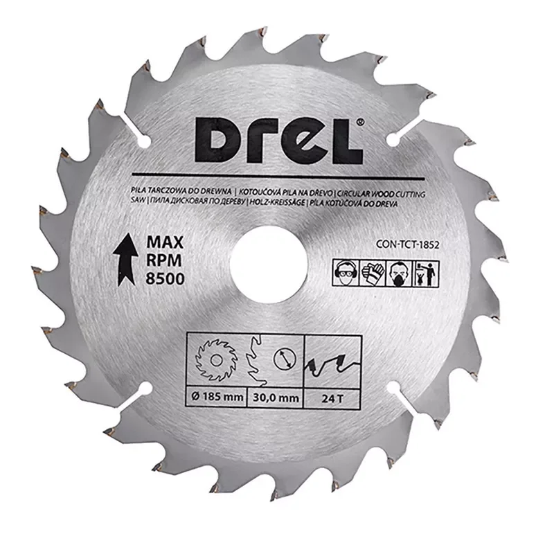 Piła tarczowa do drewna: 185 mm x 24 T CON-TCT-1852 Condor*