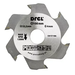 Piła tarczowa do drewna 100 mm x 6 T CON-TCT-1006 CONDOR