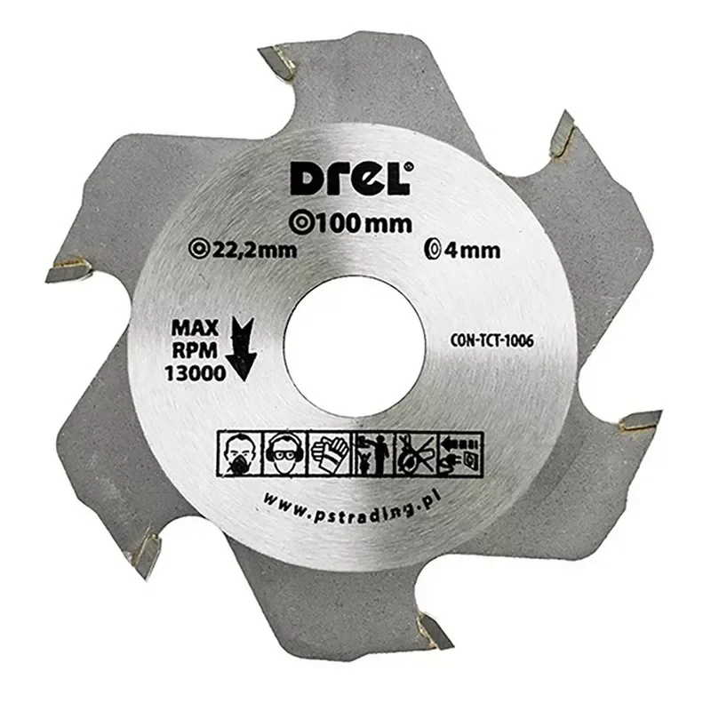 Piła tarczowa do drewna 100 mm x 6 T CON-TCT-1006 CONDOR