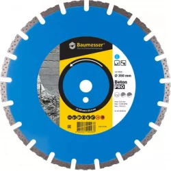 Tarcza diamentowa Baumesser Beton PRO  350x10x25,4 DISTAR   do cięcia betonu oraz asfaltu przecinarkami spalinowymi
