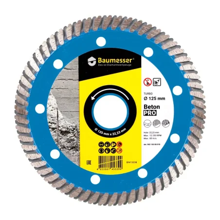 Tarcza diamentowa 125mm TURBO BETON PRO DISTAR