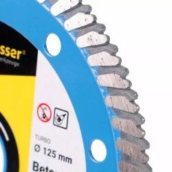 Tarcza diamentowa 125mm TURBO BETON PRO DISTAR