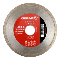 Tarcza diamentowa ciągła 125 STANDARD GEPARD