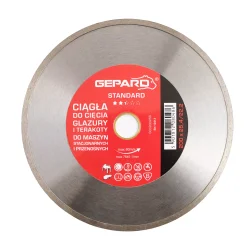 Tarcza diamentowa ciągła 200 fi 22/25,4 STANDARD GEPARD