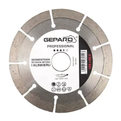 Tarcza diamentowa segmentowa 125 PROFESSIONAL GEPARD
