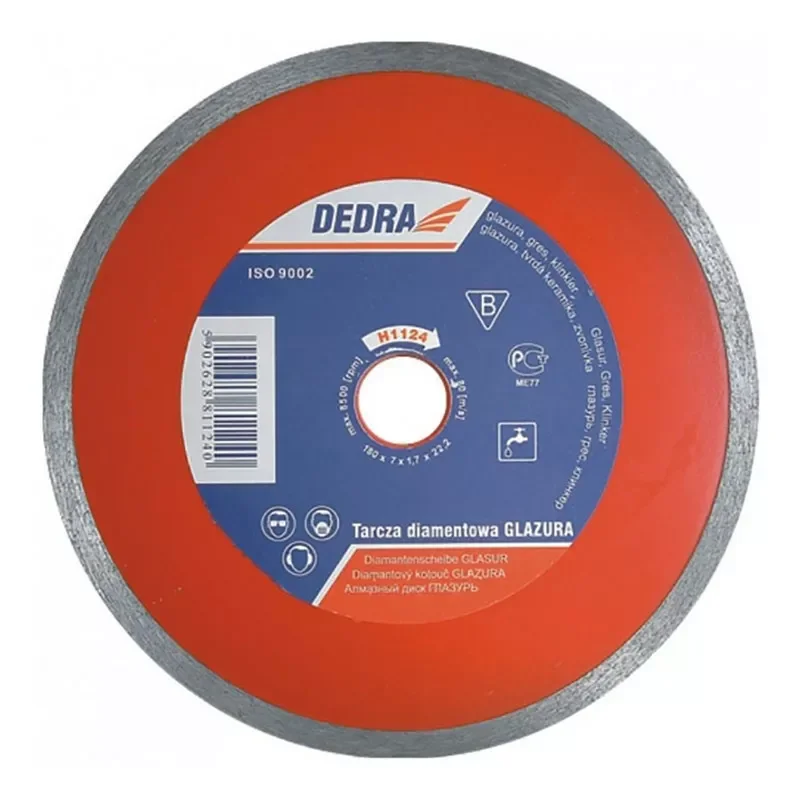 Tarcza diamentowa 200 mm/25,4 grubość 2,0 mm Dedra