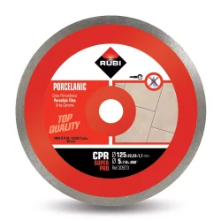 RUBI Tarcza diamentowa do gresu porcelanowego 125/22,2mm - CPR 125 SUPERPRO