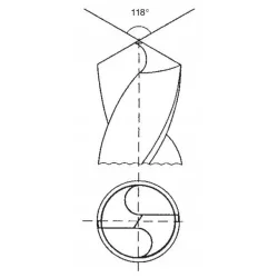 Wiertło metal HSS-R 19.5mm (1szt) Milwaukee