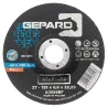 Tarcza do metalu 27 95A 125x6,0x22 GEPARD STANDARD szlif