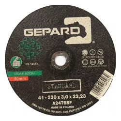 Tarcza do betonu 41 98A 230x3,0x22 GEPARD STANDARD (beton)
