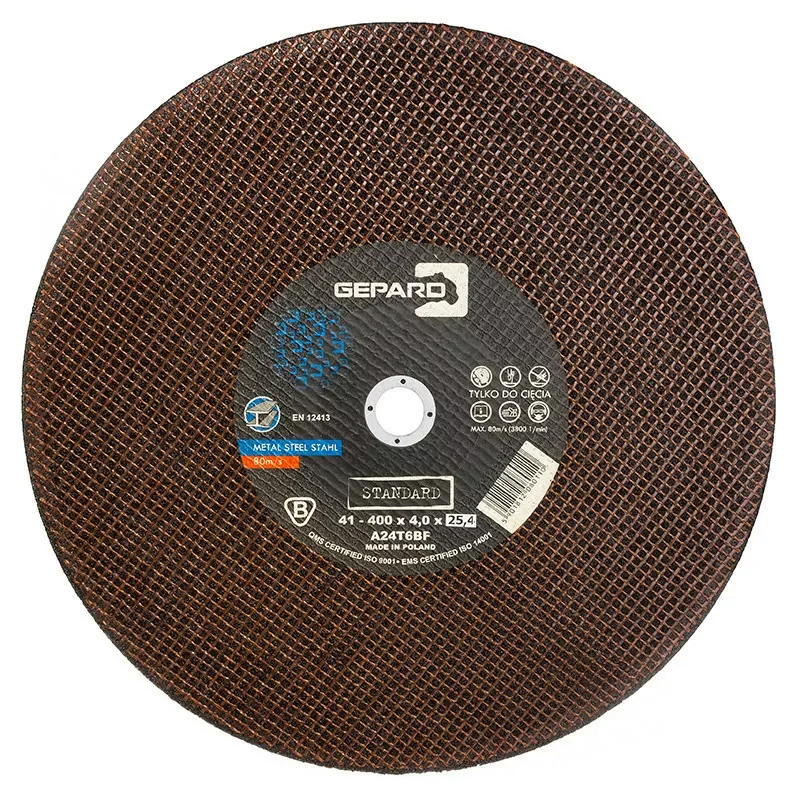 Tarcza do metalu 41 95A 400x4,0x32 GEPARD STANDARD