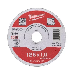 Tarcza do cięcia metalu Contractor 125X1 mm Milwaukee