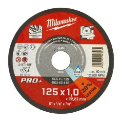 Tarcza do metalu płaska 125X1 PRO+ Milwaukee