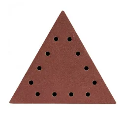 Dysk polerski trójkątny 240 z otworami 5 szt