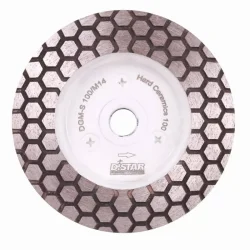 Tarcza diamentowa szlifująca "plaster miodu" 60 100mm DGM-S 100/M14 Hard Ceramics DISTAR