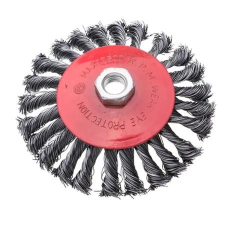Szczotka talerzowa skręcana 125mm/m14