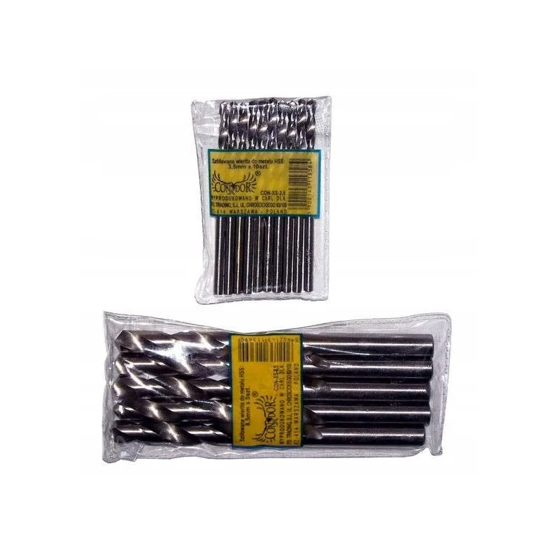 Wiertło do metalu szlifowane 9.0mm (5szt.) CONDOR