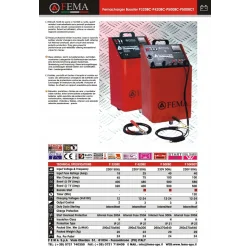 Prostownik z rozruchem FEMACHARGER P320CB 230V