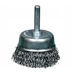 SZCZOTKA CZOŁOWA DRUCIANA Z TRZPIENIEM 75mm 6mm 0,