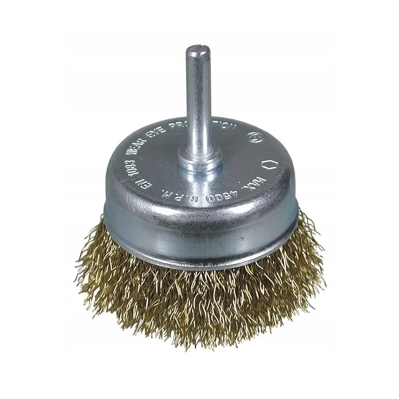 SZCZOTKA CZOŁOWA 50 MM TRZPIEŃ 6MM OSBORN