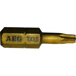 Bit tytanowy TX 15 / 25mm AEG