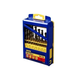 Zestaw 19 wierteł do metalu HSS Cobalt:1,0-10,0mm co 0,5 mm  IRWIN