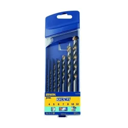 Zestaw 7 wierteł uniwersalnych Cordless: 4, 5, 6, 7, 8, 10, 12mm IRWIN