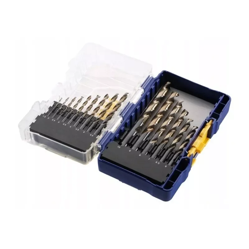 Zestaw 15 wierteł do metalu HSS TURBOMAX™ w kasecie modułowej Small Tough Case:1,5-10,0mm IRWIN