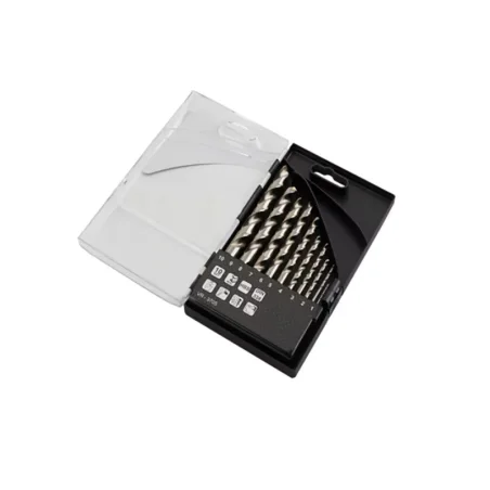 Komplet wierteł HSS do metalu szlifowanych 1-10mm x 1,0mm 10szt