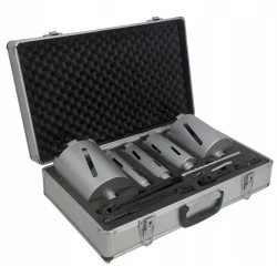 Zestaw 5 otwornic NEON w walizce 37/52/65/117/127mm ADIAM