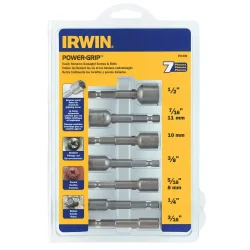Zestaw 7 wyciągaczy do śrub POWER-GRIP:3/16"-1/2" IRWIN