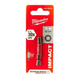 Bity udarowe Shockwave TX40 50mm Milwaukee