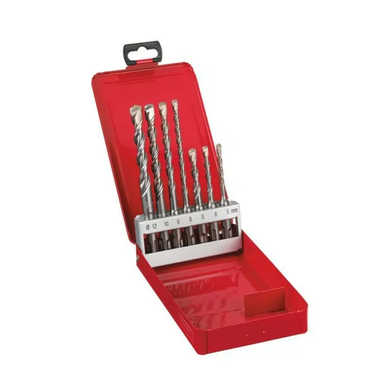 nowy kod  4932492116 Kaseta wierteł udarowych SDS Plus M2 Ø5,6,8 x 110 i Ø6,8,10,12 x 160 mm