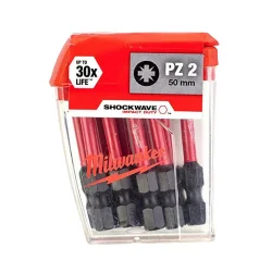 Bity udarowe Shockwave CD PZ2 50mm-10szt. Milwaukee