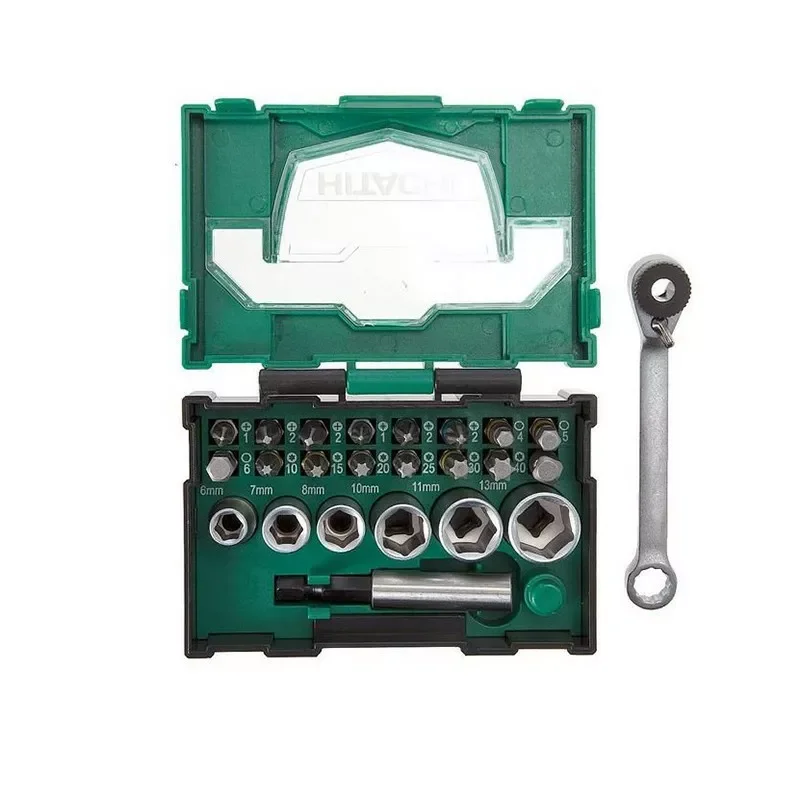 Zestaw bitów i nasadek 24 elementy 40030020 /BOX I/  Hikoki