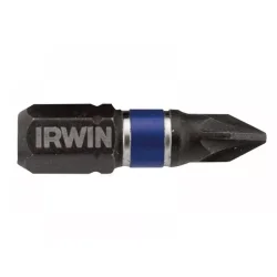 Końcówki do wkręcania Impact Pro - groty Pozi 25 mm, 10 x PZ2 IRWIN