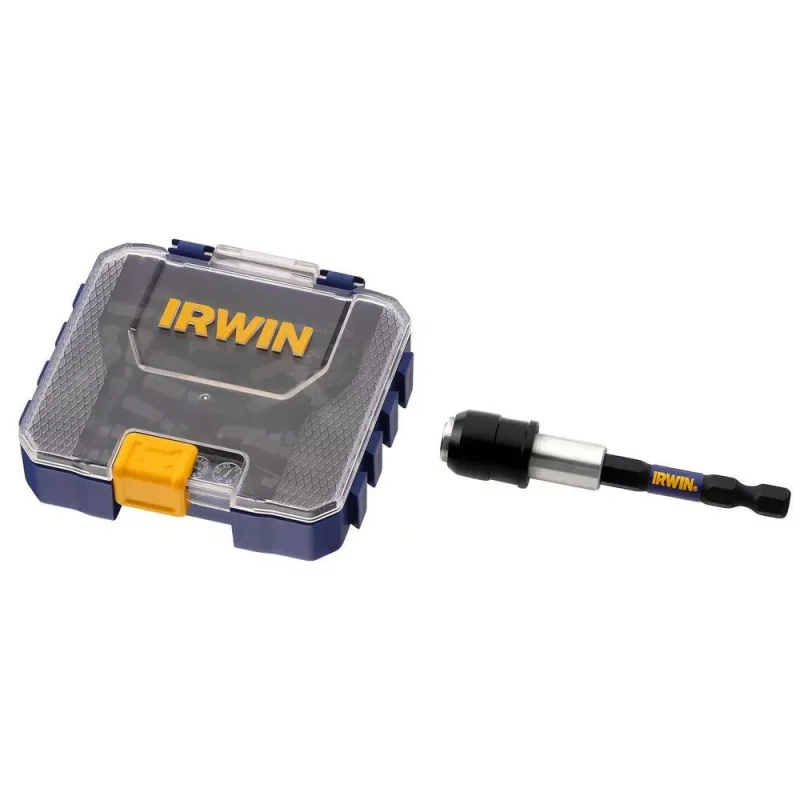 Zestaw 20 bitów udarowych PZ2 25mm i uchwyt szybkozłączny w kasecie modułowej Small Bulk Storage IRWIN