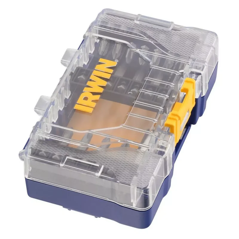 Zestaw 31 bitów i końcówek i uchwytów w kasecie modułowej Small Tough Case IRWIN