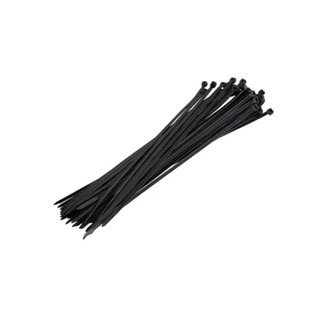 Opaski zaciskowe czarne (op.100szt) 2,5x150mm Verkatto