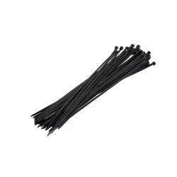 Opaski zaciskowe czarne (op.50szt) 4,8x450mm Verkatto