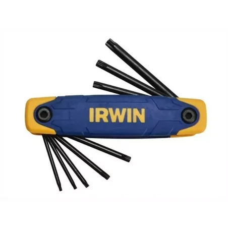 Zestaw 8 kluczy typu Torx: T9 - T10 - T15 - T20 - T25 - T27 - T30 - T40 IRWIN