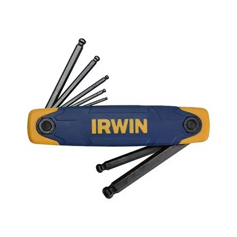 Zestaw 7 kluczy metrycznych z kulką: 2.0 - 2.5 - 3.0 - 4.0 - 5.0 - 6.0 - 8.0 IRWIN